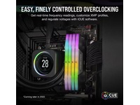 Corsair Vengeance RGB DDR5 5600MHz 96GB (sort) Minnebrikker