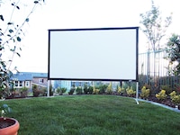 Elite Screens 120" portabelt utendørs lerret Projektorlerret