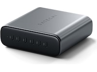 Satechi GaN 6Port 200W Ladestasjon (space gray) Mobilladere