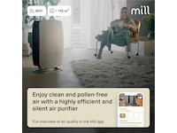Mill Silent Pro luftrenser + Sense Bundle Luftrensere