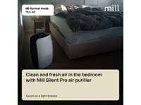 Mill Silent Pro luftrenser + Sense Bundle Luftrensere