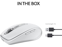 Logitech MX Anywhere 3S trådløs mus (pale grey) Mus