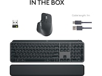Logitech MX Keys S bundle (graphite) Tastatur