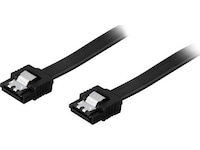 SATA 6 kabel 0,5m (sort) Datakabler