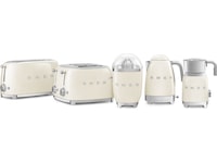 Smeg TSF02CREU 4x2 brødrister (cream) Brødristere