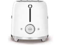 Smeg TSF01WHEU Brødrister for 2 skiver (hvit) Brødristere
