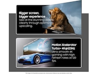 Samsung 98" Q80 QLED 4K TV TQ98Q80C Over 80 tommer TV