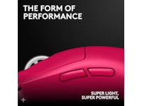 Logitech G Pro X Superlight 2 Lightspeed Trådløs Gamingmus (Magenta) Gamingmus