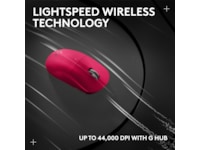 Logitech G Pro X Superlight 2 Lightspeed Trådløs Gamingmus (Magenta) Gamingmus