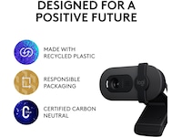 Logitech Brio 100 Full HD webkamera (graphite) Webkamera