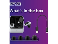 Sony INZONE Buds True Wireless Gaming ørepropper (hvit) Ørepropper