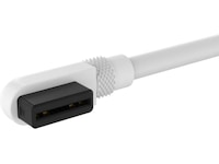 Corsair iCUE Link Kabel 2x 135mm /m Slim 90° (hvit) Tilbehør