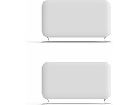 Mill Instant Max gulvovn 2200W Mec (hvit) 2-pack Frittstående varmeovner