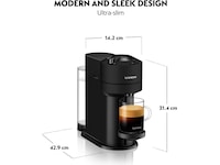 Nespresso Vertuo Next by De'Longhi Kapselmaskin (sort) Kapselmaskiner