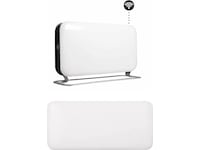 Mill WiFi gulvovn 1200W + Invisible WiFI Gen 3 panelovn 1300W (hvit) Panelovner