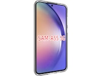iiglo Samsung Galaxy A55 Silikondeksel (gjennomsiktig) Deksel til mobiltelefon