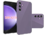 iiglo Samsung Galaxy A25 Silikondeksel (gjennomsiktig) Deksel til mobiltelefon