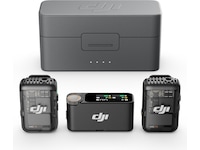 DJI Mic 2 (2 TX + 1 RX + Charging Case)  (shadow black) Kameramikrofon