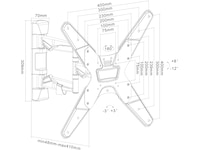 Andersson WMA 2.7 veggfeste TV tilt 23-55" Veggfeste & TV-stativ