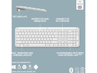 Logitech Signature Slim Combo MK950 (off-white) Mus & tastatur -kombipakker