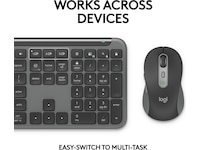 Logitech Signature Slim Combo MK950 for Business (graphite) Mus & tastatur -kombipakker