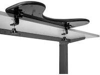 KENSON 8805 Symmetrisk underarmstøtte (sort) Håndleddstøtte