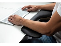 KENSON 8805 Symmetrisk underarmstøtte (sort) Håndleddstøtte