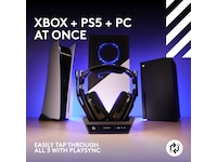 Astro A50 X LIGHTSPEED Trådløst Gaming headset + ladestasjon (sort) Gaming headset