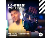 Astro A50 X LIGHTSPEED Trådløst Gaming headset + ladestasjon (sort) Gaming headset
