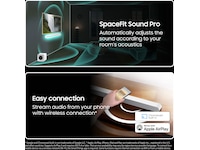 Samsung HW-S811D soundbar med subwoofer (hvit) Lydplanker