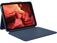 Logitech iPad 10,9" / 11" Rugged Combo 4 tastaturdeksel (blå) Tastatur og stylus