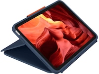 Logitech iPad 10,9" / 11" Rugged Combo 4 tastaturdeksel (blå) Tastatur og stylus