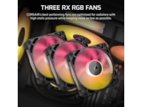 Corsair iCUE LINK Titan 360 RX RGB AIO Kjøler (sort) CPU - Vannkjøling