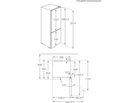 Electrolux LNT6ME36U2 600 TwinTech No Frost kjøl/frys (grå) Kombiskap