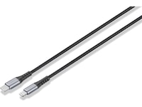 Andersson Flettet USB-C til Lightning kabel 3m (sort) USB-kabler