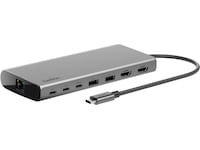 Belkin Universal USB-C 8-in-1 Dual Display Core Hub Dockingstasjon & USB-HUB