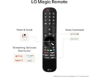 LG 55'' NANO 81 4K TV (2024) 55NANO81T6A + Lydplanke 50 - 59 tommer TV