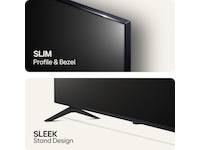 LG 55'' NANO 81 4K TV (2024) 55NANO81T6A + Lydplanke 50 - 59 tommer TV
