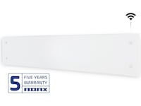 Adax Clea L WiFi panelovn glass lav 600W (hvit) Panelovner