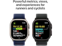 Apple Watch Ultra 2 49mm GPS + LTE Titan (naturlig) Smartklokker
