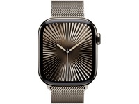 Apple Watch Series 10 GPS + LTE 42mm Titan (naturlig) Smartklokker