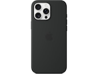 Apple iPhone 16 Pro Max Silikondeksel (sort) Deksel til mobiltelefon