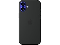 Apple iPhone 16 Plus Silikondeksel (sort) Deksel til mobiltelefon