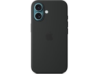 Apple iPhone 16 Silikondeksel (sort) Deksel til mobiltelefon