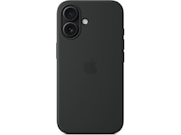 Apple iPhone 16 Silikondeksel (sort) Deksel til mobiltelefon