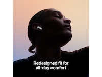 Apple AirPods 4 med støyreduksjon trådløse ørepropper, in-ear (hvit) Ørepropper