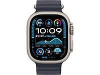 Apple Watch 49mm Natural Titanium Ocean Band Extension (navy) Reim