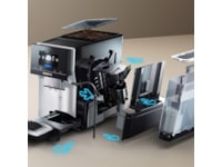 Siemens EQ700 classic Automatisk Kaffemaskin (inox/sølv) Espressomaskiner