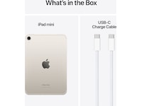 iPad mini (2024) 128GB 5G (stjerneskinn) Nettbrett / iPad