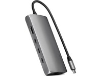 Satechi Multiport 8K Docking (space gray) Dockingstasjon & USB-HUB